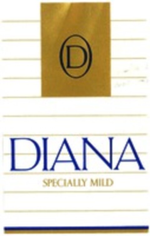 DIANA SPECIALLY MILD Logo (WIPO, 10.05.1979)