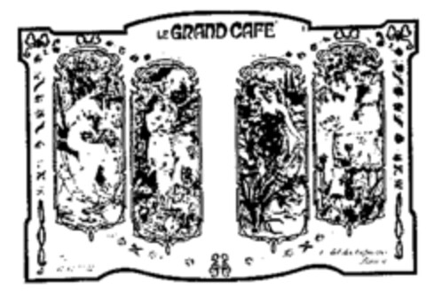 LE GRAND CAFE Logo (WIPO, 25.11.1988)