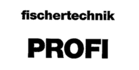 fischertechnik PROFI Logo (WIPO, 05/03/1989)