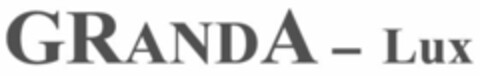 GRANDA - Lux Logo (WIPO, 26.08.2008)