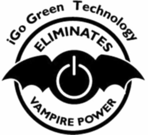 iGo Green Technology ELIMINATES VAMPIRE POWER Logo (WIPO, 01/19/2010)