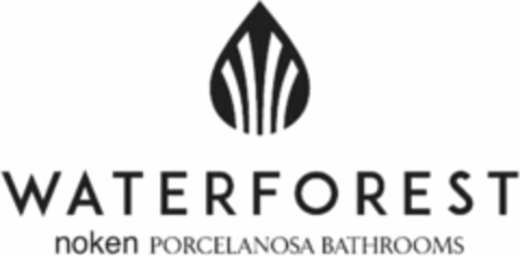 WATERFOREST noken PORCELANOSA BATHROOMS Logo (WIPO, 21.03.2019)