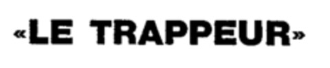 LE TRAPPEUR Logo (WIPO, 16.06.1966)