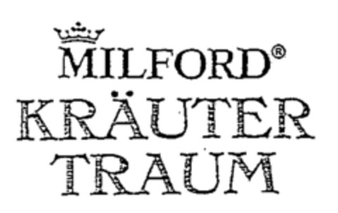 MILFORD KRÄUTER TRAUM Logo (WIPO, 21.05.1990)