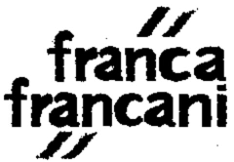 franca francani Logo (WIPO, 19.10.1994)