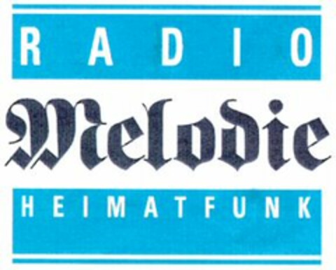 RADIO Melodie HEIMATFUNK Logo (WIPO, 24.07.1998)