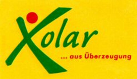 Xolar ... aus Überzeugung Logo (WIPO, 26.01.2001)