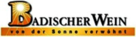 BADISCHER WEIN von der Sonne verwöhnt Logo (WIPO, 14.11.2007)