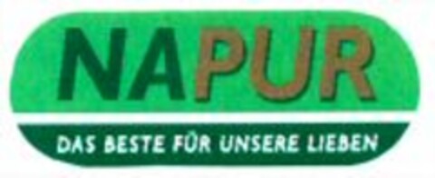 NAPUR DAS BESTE FÜR UNSERE LIEBEN Logo (WIPO, 04.03.2008)