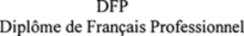 DFP Diplôme de Français Professionnel Logo (WIPO, 07.08.2009)