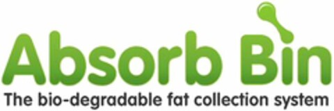 Absorb Bin The bio-degradable fat collection system Logo (WIPO, 08/20/2015)