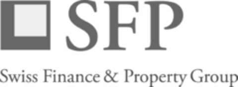 SFP Swiss Finance & Property Group Logo (WIPO, 10/19/2017)