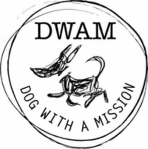 DWAM DOG WITH A MISSION Logo (WIPO, 05.10.2017)