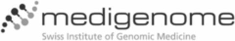 medigenome Swiss Institute of Genomic Medicine Logo (WIPO, 27.09.2018)