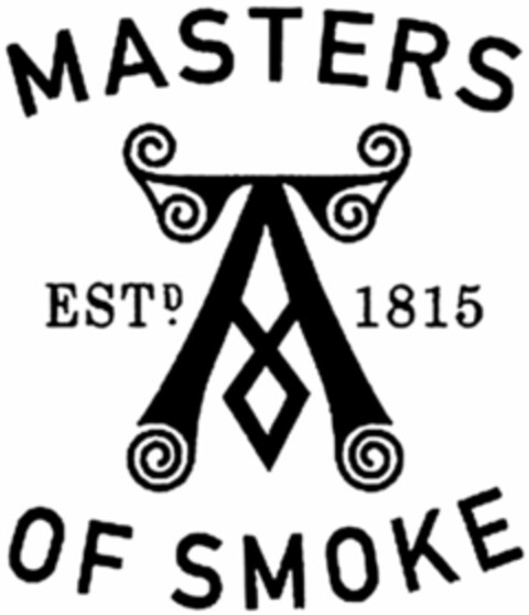 MASTERS OF SMOKE ESTd 1815 Logo (WIPO, 02/06/2019)