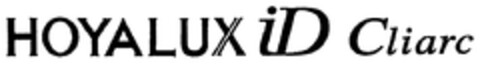 HOYALUX iD Cliarc Logo (WIPO, 18.11.2005)