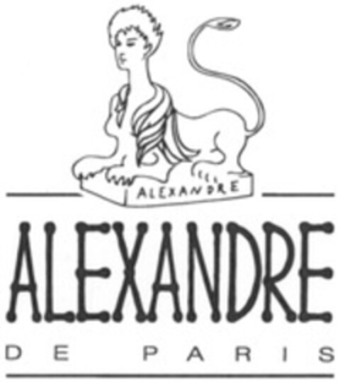 ALEXANDRE DE PARIS Logo (WIPO, 19.12.2008)