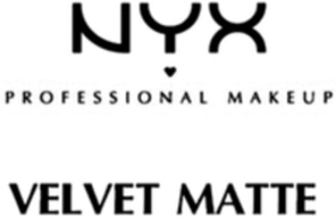 NYX PROFESSIONAL MAKEUP VELVET MATTE Logo (WIPO, 08.07.2016)