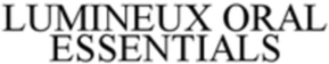 LUMINEUX ORAL ESSENTIALS Logo (WIPO, 20.08.2019)