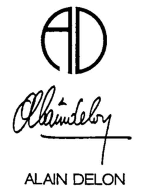 AD ALAIN DELON Logo (WIPO, 11/19/1993)