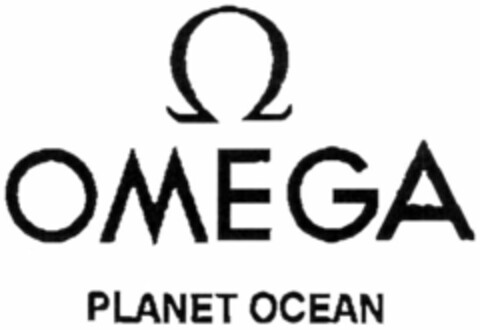 OMEGA PLANET OCEAN Logo (WIPO, 30.08.2006)