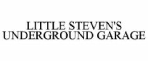 LITTLE STEVEN'S UNDERGROUND GARAGE Logo (WIPO, 26.09.2008)