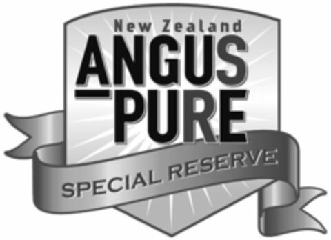 New Zealand ANGUS PURE SPECIAL RESERVE Logo (WIPO, 10.04.2014)