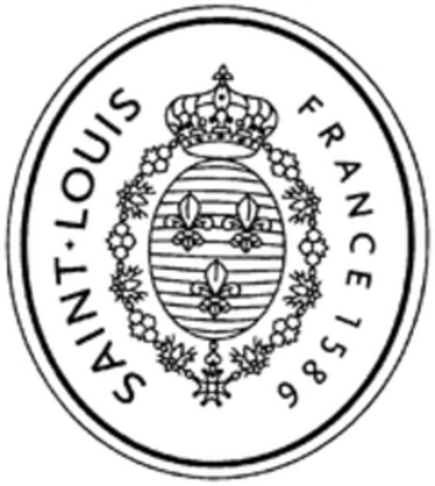 SAINT-LOUIS FRANCE 1586 Logo (WIPO, 31.10.2014)