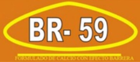 BR-59 FORMULADO DE CALCIO CON EFECTO BARRERA Logo (WIPO, 06/03/2016)