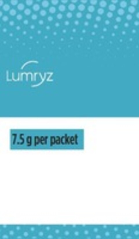 Lumryz 7.5 g per packet Logo (WIPO, 17.08.2022)