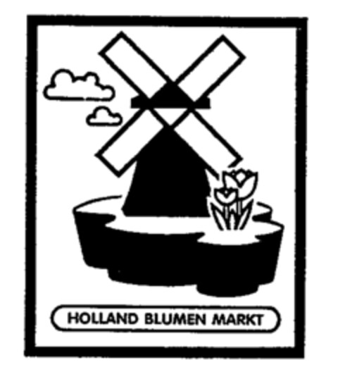 HOLLAND BLUMEN MARKT Logo (WIPO, 27.01.1988)