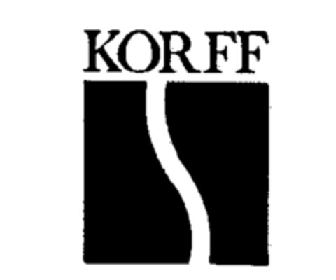 KORFF Logo (WIPO, 01/30/1989)