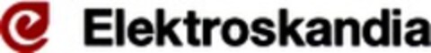 Elektroskandia Logo (WIPO, 09/15/1999)