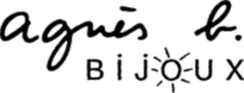 agnès b. BIJOUX Logo (WIPO, 26.11.2008)