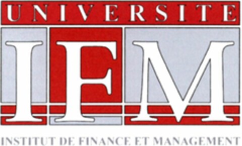 UNIVERSITE IFM INSTITUT DE FINANCE ET MANAGEMENT Logo (WIPO, 30.07.2009)