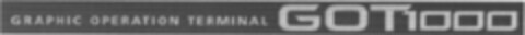 GRAPHIC OPERATION TERMINAL GOT1000 Logo (WIPO, 11/10/2014)