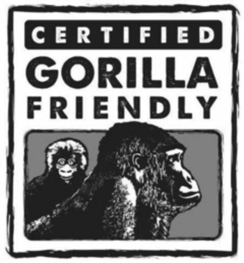 CERTIFIED GORILLA FRIENDLY Logo (WIPO, 21.04.2016)