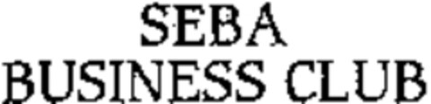 SEBA BUSINESS CLUB Logo (WIPO, 10/20/2010)