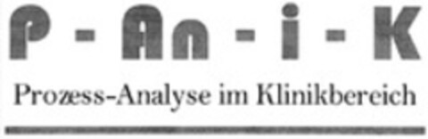 P-An-i-K Prozess-Analyse im Klinikbereich Logo (WIPO, 17.06.2013)