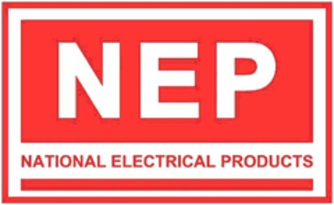 NEP NATIONAL ELECTRICAL PRODUCTS Logo (WIPO, 01/09/2015)