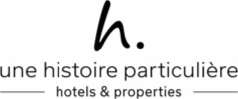 h. une histoire particulière hotels & properties Logo (WIPO, 22.02.2017)