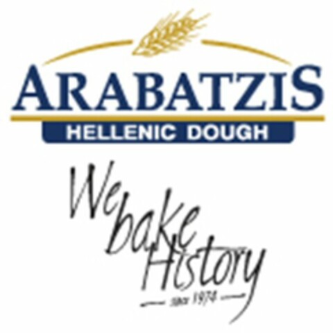 ARABATZIS HELLENIC DOUGH We bake History since 1974 Logo (WIPO, 05.05.2016)