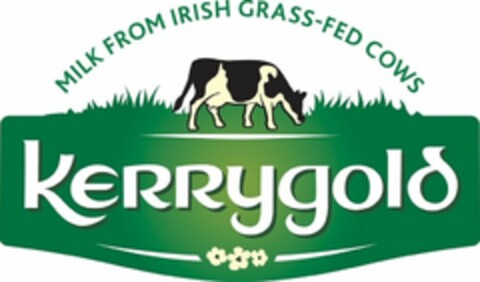 MILK FROM IRISH GRASS-FED COWS Kerrygold Logo (WIPO, 29.01.2019)