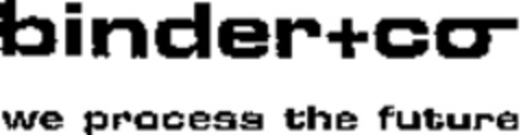 binder+co we process the future Logo (WIPO, 24.02.2005)
