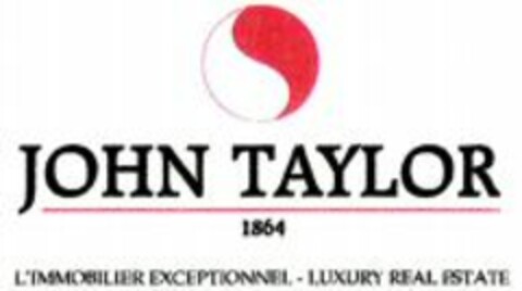 JOHN TAYLOR 1864 L'IMMOBILIER EXCEPTIONNEL - LUXURY REAL ESTATE Logo (WIPO, 06/02/2008)