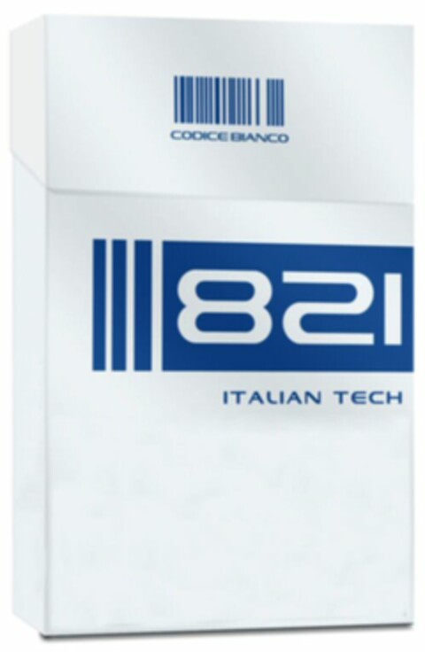 821 CODICE BIANCO ITALIAN TECH Logo (WIPO, 05/05/2010)