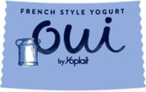 FRENCH STYLE YOGURT OUI by Yoplait Logo (WIPO, 11/13/2017)