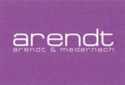 arendt arendt & medernach Logo (WIPO, 05.03.2009)