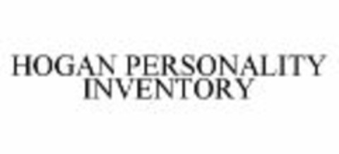 HOGAN PERSONALITY INVENTORY Logo (WIPO, 02/15/2012)