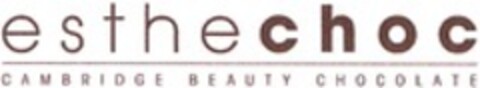 esthechoc CAMBRIDGE BEAUTY CHOCOLATE Logo (WIPO, 28.04.2015)